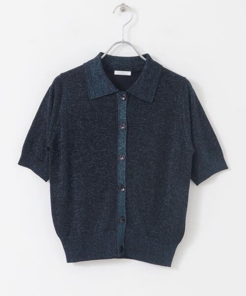 ITEMS URBANRESEARCH(アイテムズ アーバンリサーチ)の「ラメハンソデニット(ニット/セーター・レディース・ネイビー/ブラウン/アイボリー・FREE)」の22枚目の写真