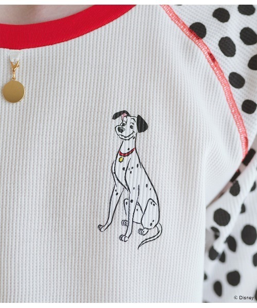 PEACH JOHN（ピーチジョン）の「『１０１匹わんちゃん』コレクション　パジャマ（ルームウェア/パジャマ・レディース・レッド/ブルー・2/1）」の13枚目の写真
