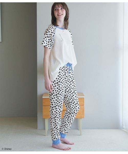 PEACH JOHN（ピーチジョン）の「『１０１匹わんちゃん』コレクション　パジャマ（ルームウェア/パジャマ・レディース・レッド/ブルー・2/1）」の4枚目の写真