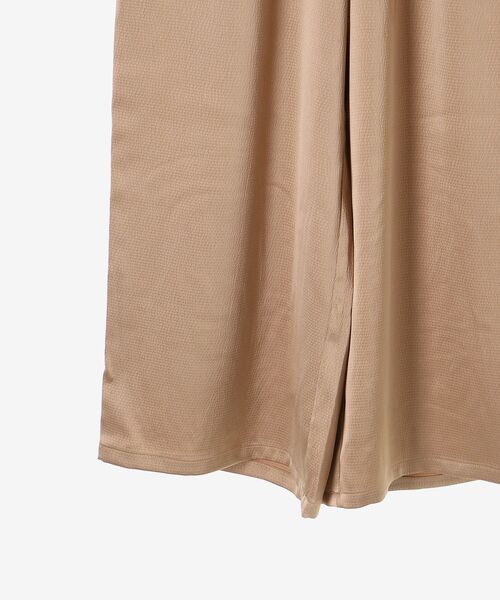 le.coeur blanc（ルクールブラン）の「《手洗い可能》メローウエストサテンイージーパンツ（その他パンツ・レディース・ライトブラウン/グレイッシュベージュ/ブラック・38）」の15枚目の写真