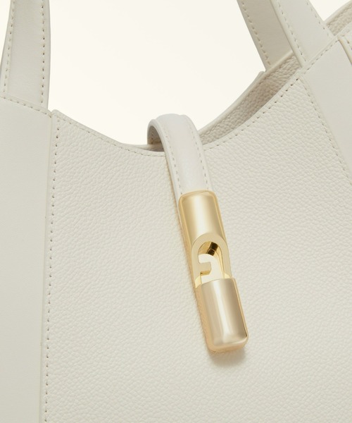 FURLA（フルラ）の「フルラ ゴッチャ(Furla Goccia) トートバッグ S（ショルダーバッグ・レディース・カーキ/ブラック/オフホワイト・ONE SIZE）」の5枚目の写真