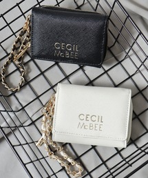 CECIL McBEE（セシルマクビー）の「ＣＥＣＩＬ ＭｃＢＥＥ ラメチェーンミニ財布（財布）」