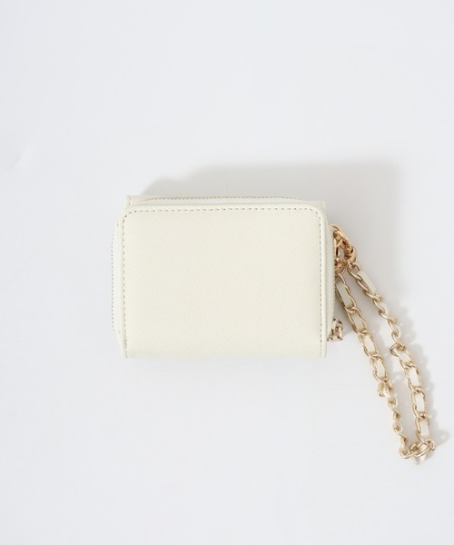 CECIL McBEE（セシルマクビー）の「ＣＥＣＩＬ ＭｃＢＥＥ ラメチェーンミニ財布（財布・レディース・ブラック/アイボリー・FREE）」の22枚目の写真