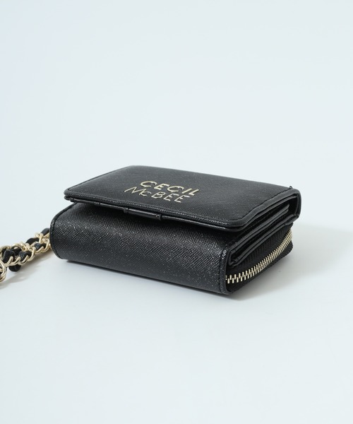 CECIL McBEE ラメチェーンミニ財布（財布）｜CECIL McBEE