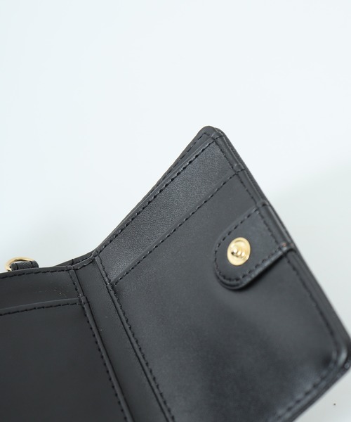 CECIL McBEE（セシルマクビー）の「ＣＥＣＩＬ ＭｃＢＥＥ ラメチェーンミニ財布（財布・レディース・ブラック/アイボリー・FREE）」の12枚目の写真