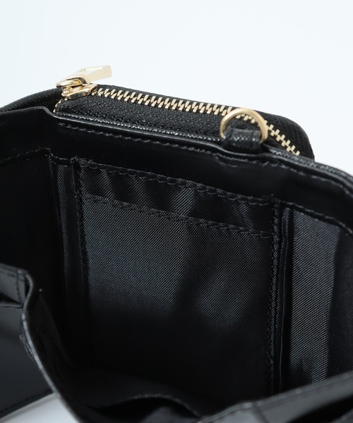 CECIL McBEE（セシルマクビー）の「ＣＥＣＩＬ ＭｃＢＥＥ ラメチェーンミニ財布（財布・レディース・ブラック/アイボリー・FREE）」の14枚目の写真