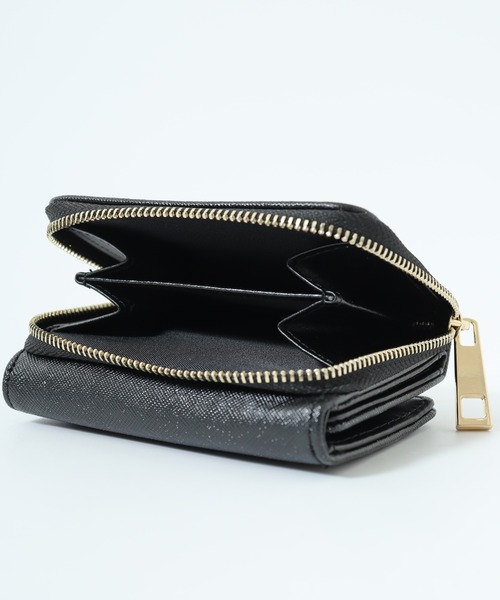 CECIL McBEE（セシルマクビー）の「ＣＥＣＩＬ ＭｃＢＥＥ ラメチェーンミニ財布（財布・レディース・ブラック/アイボリー・FREE）」の5枚目の写真