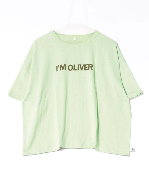 MARKEY'S(マーキーズ)の「マエウシロプリントTシャツ/おとな(Tシャツ/カットソー・レディース・パープル/ライトグリーン/ブラウン/グリーン/オフホワイト・160cm)」の17枚目の写真
