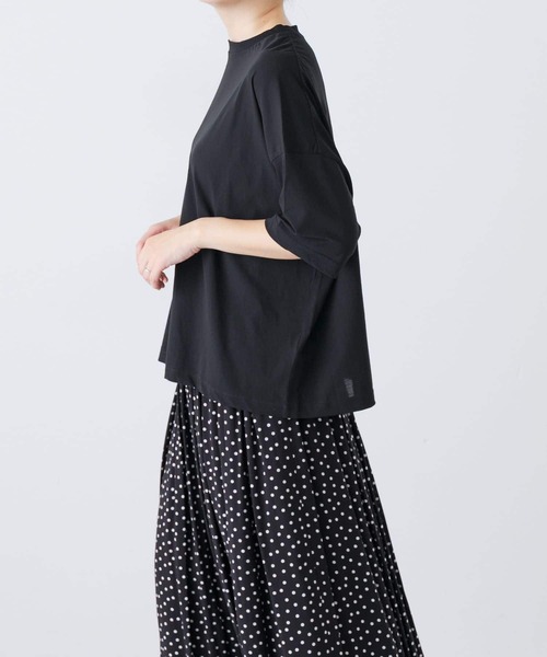 【かぐれ】ハイツイストコットン半袖Tシャツ ハイツイストコットン半袖Tシャツ（Tシャツ/カットソー）｜か