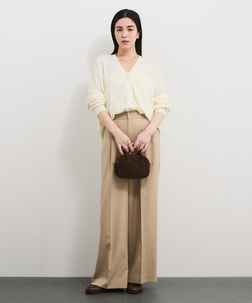 VELETTO（ベレット）の「【VELETTO/ヴェレット】スウェードショルダーバッグ（ショルダーバッグ・レディース・ダークブラウン/キャメル・FREE）」の9枚目の写真