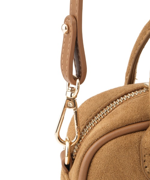 VELETTO（ベレット）の「【VELETTO/ヴェレット】スウェードショルダーバッグ（ショルダーバッグ・レディース・ダークブラウン/キャメル・FREE）」の17枚目の写真