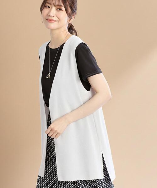 ドライタッチニットベスト