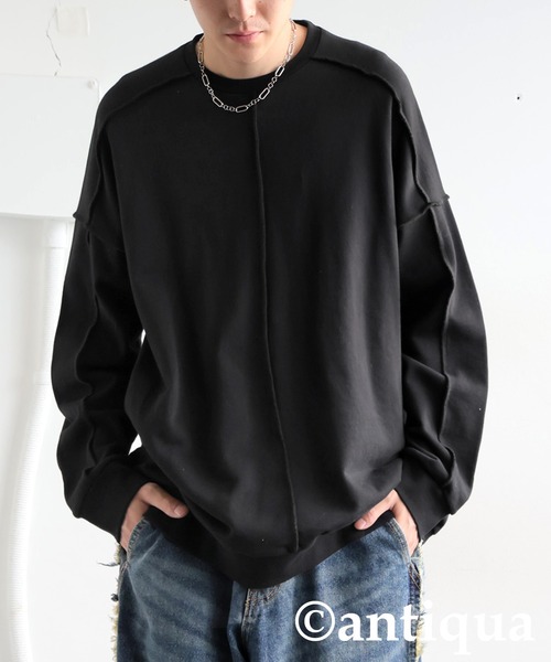 裏毛プルオーバー（スウェット）｜antiqua（アンティカ）の