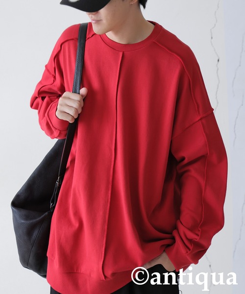 セール】裏毛プルオーバー（スウェット）｜antiqua（アンティカ）の
