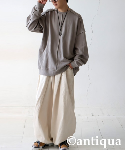 セール】裏毛プルオーバー（スウェット）｜antiqua（アンティカ）の