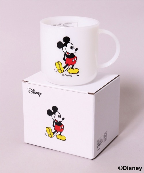Disney（ディズニー）の「(OS)【Disney】ミッキーマウス 耐熱ガラス マグカップ[440ml]（グラス/マグカップ/タンブラー・レディース・オフホワイト/ブラウン・ONE SIZE）」の13枚目の写真