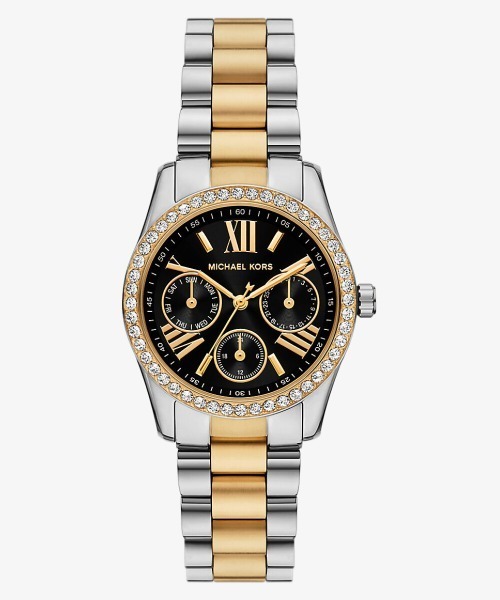 MICHAEL KORS(マイケルコース)の「MINI LEXINGTON パヴェ ツートーン ウォッチ(アナログ腕時計・レディース・その他・FREE)」の1枚目の写真