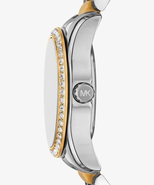 MICHAEL KORS(マイケルコース)の「MINI LEXINGTON パヴェ ツートーン ウォッチ(アナログ腕時計・レディース・その他・FREE)」の2枚目の写真