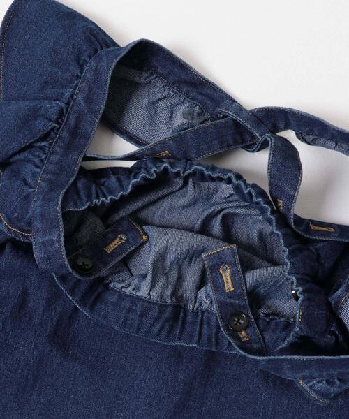 URBAN RESEARCH DOORS（アーバンリサーチドアーズ）の「『WEB/一部店舗限定サイズ』2WAYフリルジャンパースカート(KIDS)（ワンピース・キッズ・ブルー/チャコールグレー・135/120/105/150）」の21枚目の写真