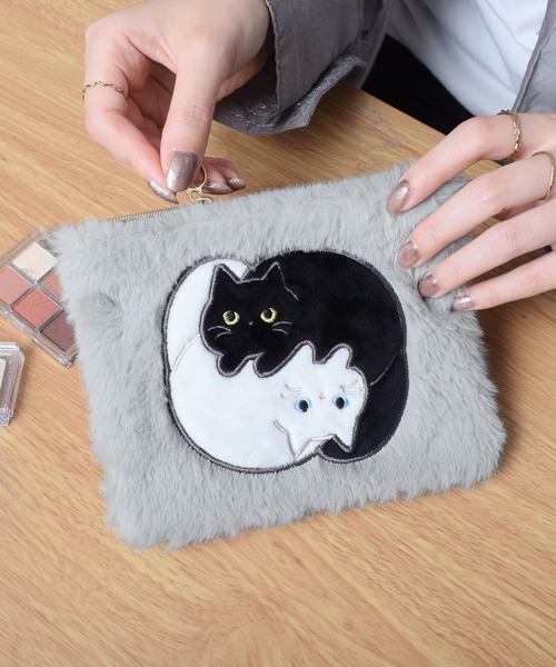 もふもふアニマル/フラットポーチ（ポーチ）｜Flowering（フラワーリング）のファッション通販 - ZOZOTOWN