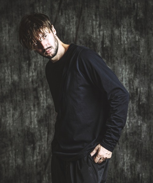 NO ID.(ノーアイディ)の「【NO ID.】Bias Dart Pullover / バイアス ダーツ プルオーバー(Tシャツ/カットソー・メンズ・ホワイト/ブラック・ONE SIZE)」の13枚目の写真