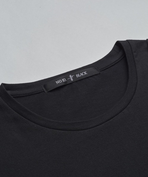 NO ID.(ノーアイディ)の「【NO ID.】Bias Dart Pullover / バイアス ダーツ プルオーバー(Tシャツ/カットソー・メンズ・ホワイト/ブラック・ONE SIZE)」の7枚目の写真