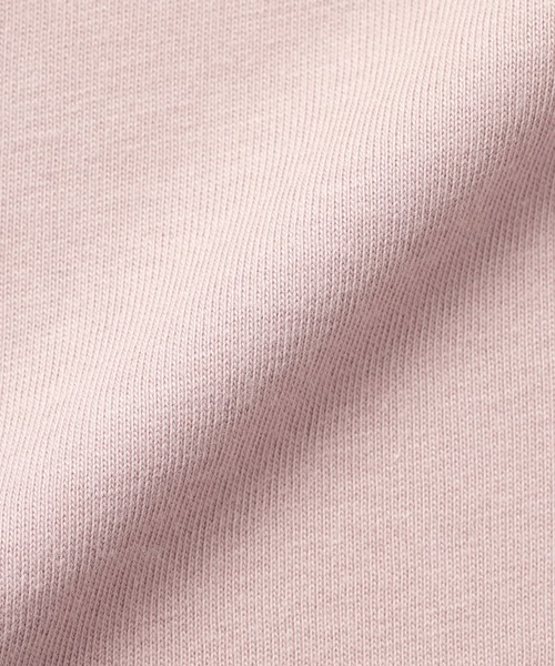 無印良品（ムジルシリョウヒン）の「ベビー　あたまするっと　綿天竺編みクルーネック長袖Ｔシャツ　無地（Tシャツ/カットソー・キッズ・イエロー系/ピンク/グレー系/ブルー/オフホワイト・80/90/100）」の7枚目の写真