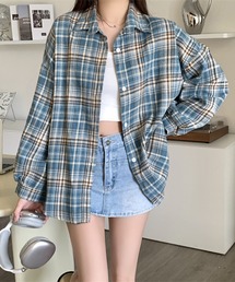 セットアップ チェック」に該当するレディースのシャツ/ブラウス