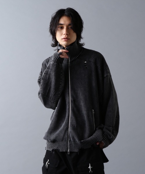 DANKE SCHON（ダンケシェーン）の「DankeSchon/ダンケシェーン/MILS KNIT DRIVERS（ニット/セーター・メンズ・ベージュ/ブラック・M/L）」の3枚目の写真