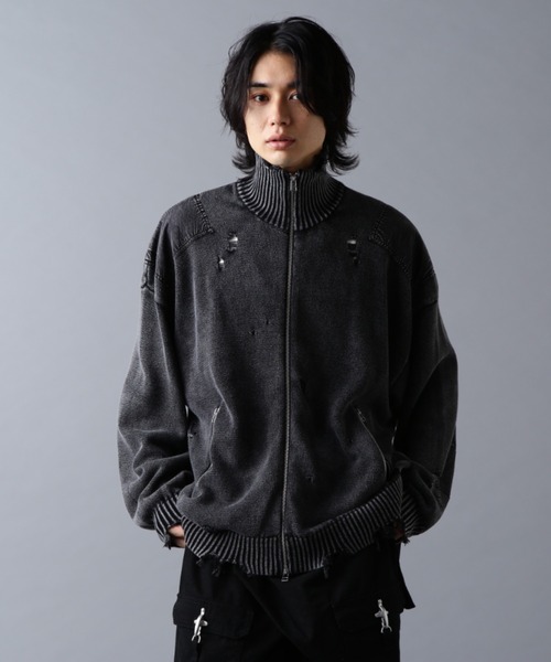 DANKE SCHON（ダンケシェーン）の「DankeSchon/ダンケシェーン/MILS KNIT DRIVERS（ニット/セーター・メンズ・ベージュ/ブラック・M/L）」の4枚目の写真