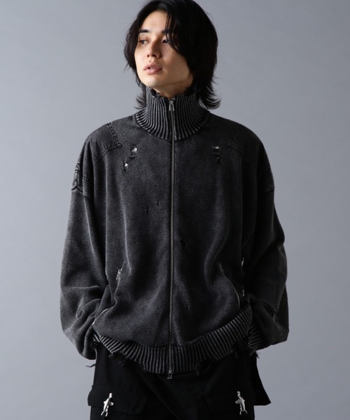 DANKE SCHON（ダンケシェーン）の「DankeSchon/ダンケシェーン/MILS KNIT DRIVERS（ニット/セーター・メンズ・ベージュ/ブラック・M/L）」の7枚目の写真