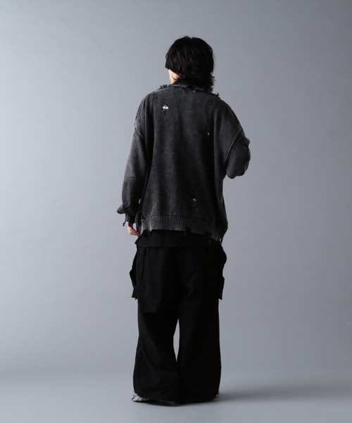 DANKE SCHON（ダンケシェーン）の「DankeSchon/ダンケシェーン/MILS KNIT DRIVERS（ニット/セーター・メンズ・ベージュ/ブラック・M/L）」の14枚目の写真
