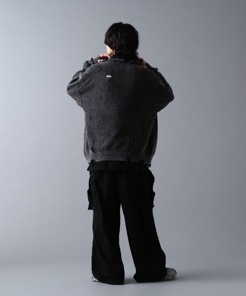 DANKE SCHON（ダンケシェーン）の「DankeSchon/ダンケシェーン/MILS KNIT DRIVERS（ニット/セーター・メンズ・ベージュ/ブラック・M/L）」の15枚目の写真