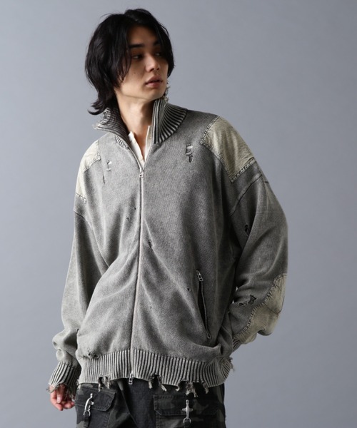DANKE SCHON（ダンケシェーン）の「DankeSchon/ダンケシェーン/MILS KNIT DRIVERS（ニット/セーター・メンズ・ベージュ/ブラック・M/L）」の19枚目の写真