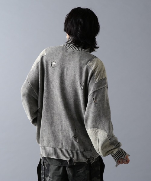 DANKE SCHON（ダンケシェーン）の「DankeSchon/ダンケシェーン/MILS KNIT DRIVERS（ニット/セーター・メンズ・ベージュ/ブラック・M/L）」の21枚目の写真