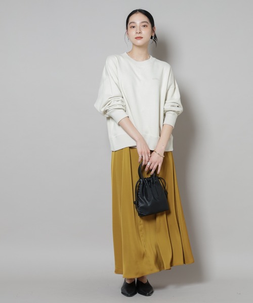 Russell Athletic（ラッセルアスレティック）の「RUSSELL ATHLETIC/別注 Mini Logo Crewneck Sweat（スウェット・レディース・グレー/チャコール/オートミール・FREE）」の21枚目の写真