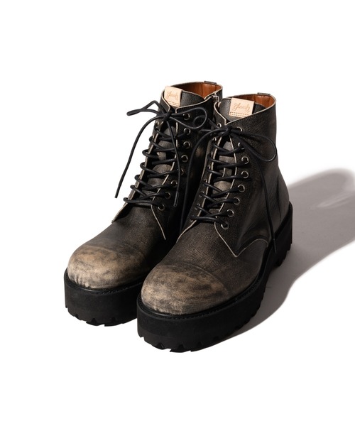 glamb（グラム）の「Agnes lace up boots（ブーツ）」 - WEAR
