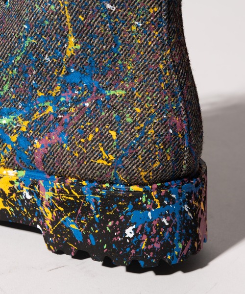 glamb（グラム）の「Craft Lace Up Boots / クラフトレースアップブーツ（ブーツ・メンズ・ブラウン/ブラック/マルチ・25/26/27/28）」の17枚目の写真