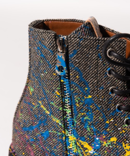 glamb（グラム）の「Craft Lace Up Boots / クラフトレースアップブーツ（ブーツ・メンズ・ブラウン/ブラック/マルチ・25/26/27/28）」の15枚目の写真