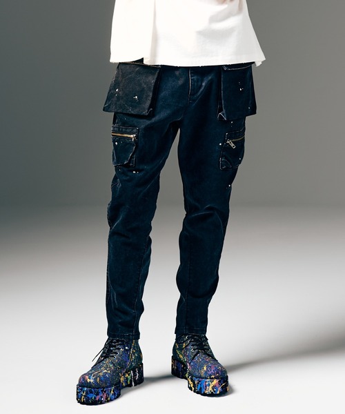 glamb（グラム）の「Craft Lace Up Boots / クラフトレースアップブーツ（ブーツ・メンズ・ブラウン/ブラック/マルチ・25/26/27/28）」の5枚目の写真