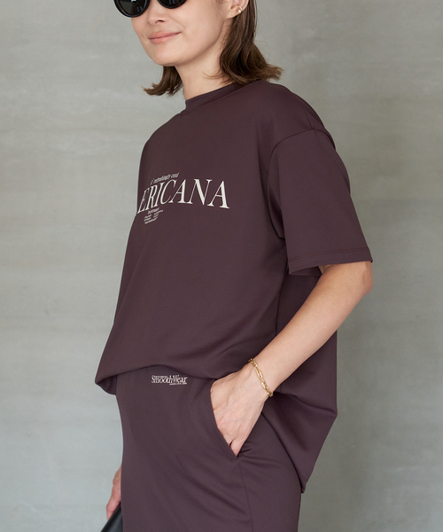 AMERICANA/アメリカーナ】COOL TEE（Tシャツ/カットソー