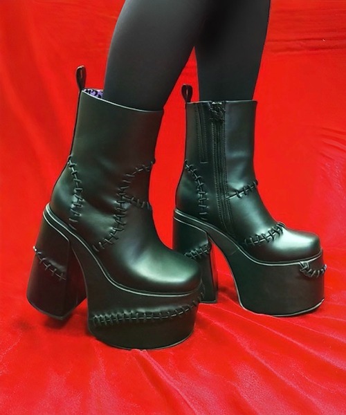 チャンキーヒールブーツ Charla Tedrick│Jeffrey Campbell OFFICIAL