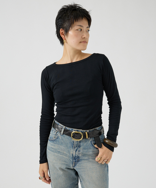 Rouge vif（ルージュヴィフ）の「【OCUCCI  jewelry/オクチ ジュエリー】Zelkova C bangle バングル（バングル/リストバンド・レディース・ブラウン・フリー）」の9枚目の写真