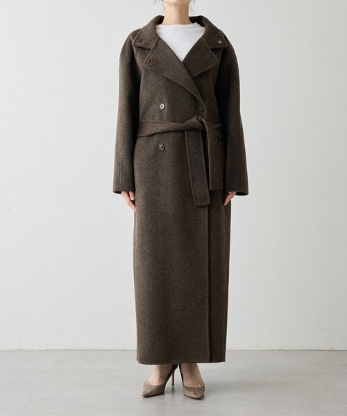 ジャケット・アウター vintage ram wool extremely long coat vintage ram wool extremely long coat