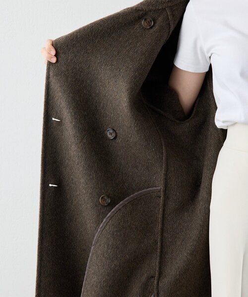 viskeTHE ROW WILLIAM COAT 新品未使用品 Christian AKS】Wool Double Coat（その他アウター）｜Whim Gazette