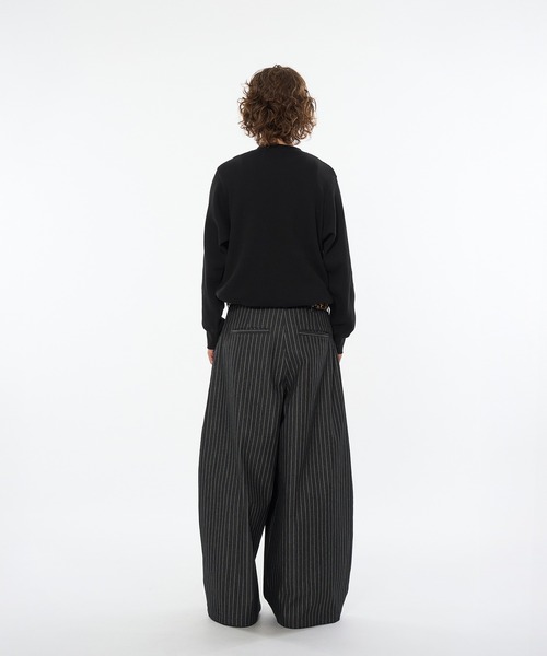 WISH FOR EVER（ウィッシュフォーエバー）の「DRAW CODE HENRY NECK THERMAL LONG SLEEVE / ドローコードヘンリーネックサーマルロングスリーブ（Tシャツ/カットソー・メンズ・ネイビー/ダークブラウン/ワインレッド/ブラック/グレー・SMALL/LARGE/MEDIUM）」の14枚目の写真