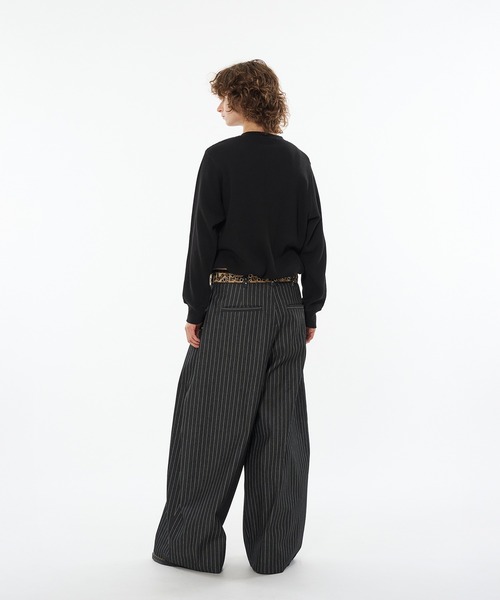 WISH FOR EVER（ウィッシュフォーエバー）の「DRAW CODE HENRY NECK THERMAL LONG SLEEVE / ドローコードヘンリーネックサーマルロングスリーブ（Tシャツ/カットソー・メンズ・ネイビー/ダークブラウン/ワインレッド/ブラック/グレー・SMALL/LARGE/MEDIUM）」の18枚目の写真