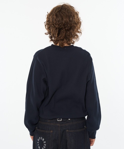 wishforever アソートドローコードヘンリーネックサーマルロングスリーブ WISH FOR EVER tシャツ 「新色追加」ASSORT DRAW CODE HENRY