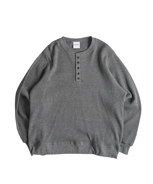 セール】DRAW CODE HENRY NECK THERMAL LONG SLEEVE / ドロー