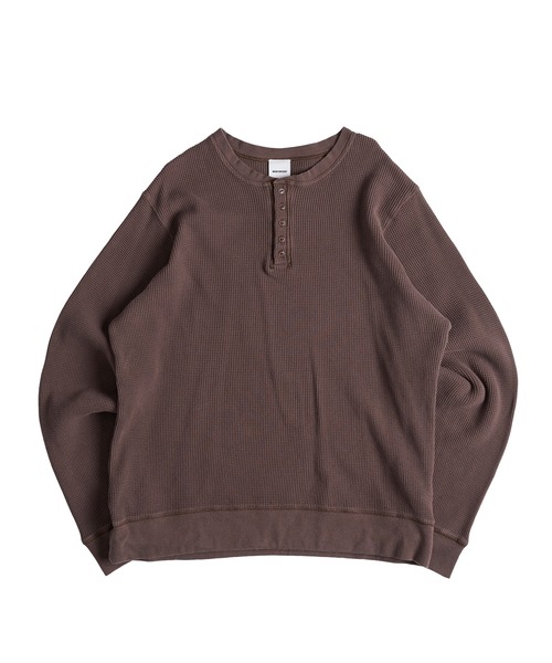 セール】DRAW CODE HENRY NECK THERMAL LONG SLEEVE / ドロー